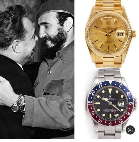 fidel castro rolex watches